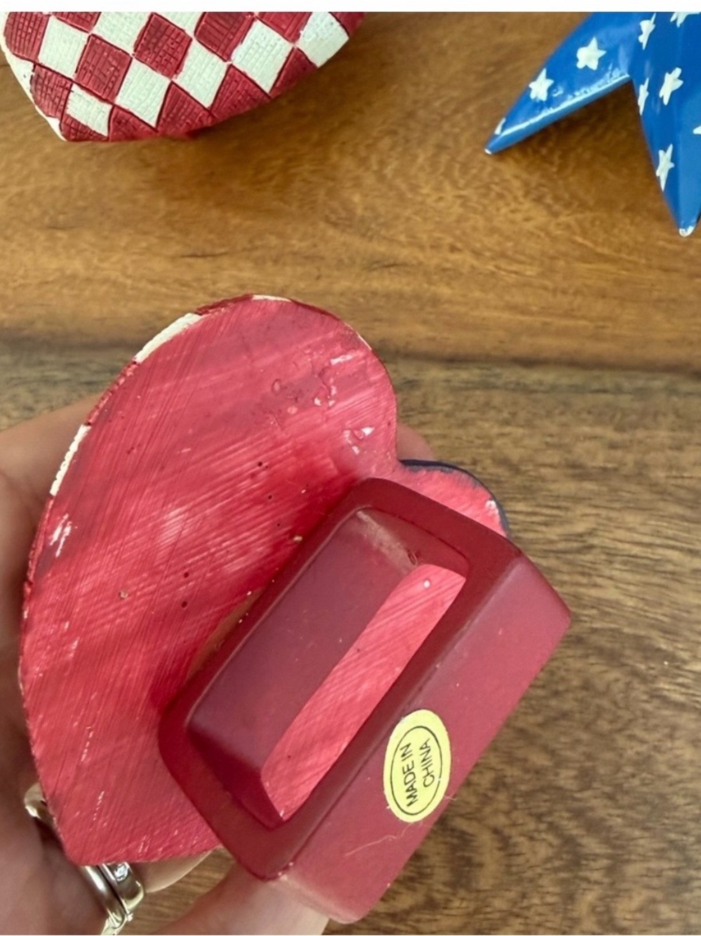 Vintage American Flag Napkin holders cottage core Ralph
Lauren style farmhouse - Picture 4 of 4
